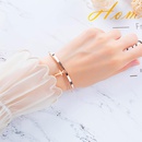 Koreanische Mode Stil Kette Kreuz Anhnger Doppels chicht Armband Europische und amerikanische ins Netz rote Wind Quaste Armband Armbandpicture12