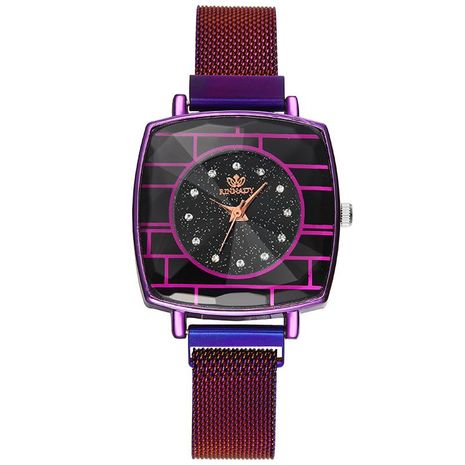 Fashion starry sky  watch magnet iron Milan watch's discount tags