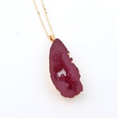 Jewelry hollow resin necklace new exaggerated imitation natural stone pendant necklacepicture12