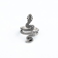 New fashion ancient silver snake ring retro cobra ring open ring wholesalepicture19