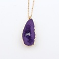 Jewelry hollow resin necklace new exaggerated imitation natural stone pendant necklacepicture16