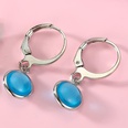 New Fashion Zircon Earrings Round Crystal Earrings Mini Retro Zircon Ring Earringspicture24