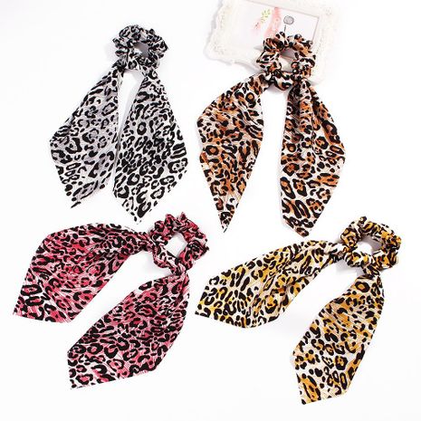 Nouvelle mode léopard ruban bandeau carré écharpe bande élastique pas cher tête corde en gros NHDM205041's discount tags