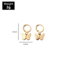 Jewelry fashion pop color acrylic butterfly earrings butterfly earrings womenpicture18
