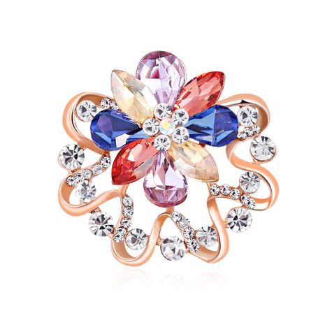 Scarf buckle high-end diamond color brooch wholesale's discount tags