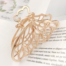 Korean simple large metal butterfly hairpin female new fashion adult hair clip headwear wholesalepicture11