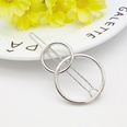 Wholesale New Fashion Simple Hollow Pentagram Star Moon Geometry Hair Clip Metal Cheap Side Clip Wholesalepicture12