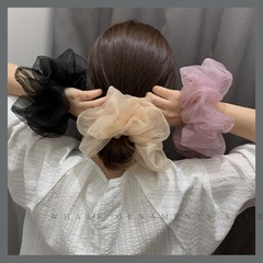 Sweet Super Fairy Crystal Yarn Hair Circle Oversized Korean Gentle Headband Cheap Scrunchies Wholesale