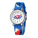 New childrens watch cute colored car pattern quartz watch colored plastic band watchpicture23