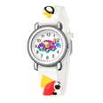 New childrens watch cute colored car pattern quartz watch colored plastic band watchpicture24