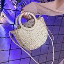 Messenger bag woven handbag summer new wild oneshoulder beach bag handmade straw bagpicture18