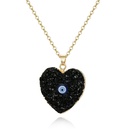 New style eye pendant necklace imitation natural stone love resin necklace wholesalepicture15