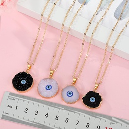 New style eye pendant necklace imitation natural stone love resin necklace wholesalepicture16