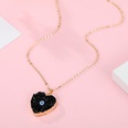 New style eye pendant necklace imitation natural stone love resin necklace wholesalepicture23