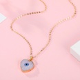 New style eye pendant necklace imitation natural stone love resin necklace wholesalepicture21