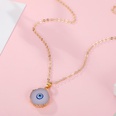 New style eye pendant necklace imitation natural stone love resin necklace wholesalepicture27