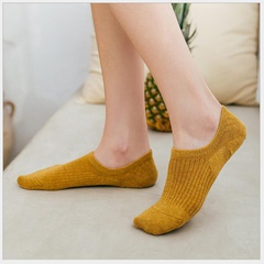 Neue Frühling und Sommer neue unsichtbare Socken Damen Low Top flache Mund Boots socken einfarbige Socken für Erwachsene Kinder Japanische Socken Baumwolle