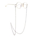 Multicolored crystal stainless steel chain sunglasses chain color retention antiskid hanging chain glasses chainpicture7