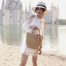 Nueva moda coreana tejida bolsa de hombro bolsa de mensajero junto al mar vacaciones de ocio bolsa de viaje al por mayor NHGA208374picture25