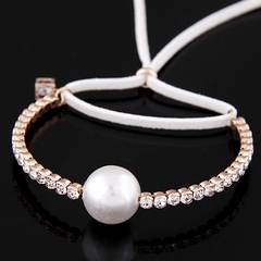 Korean fashion sweet flash diamond OL petty bourgeois bow bracelet yiwu nihaojewelry wholesale