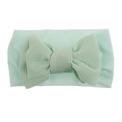 Knotted children's bowknot nylon headband soft elastic infant baby hair accessories stockings headband