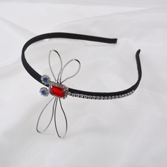 New fashion baroque headband diamond crystal retro palace headband dragonfly cheap headband wholesale