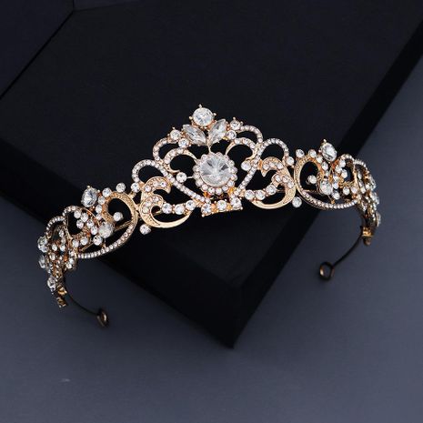 New fashion baroque retro hair band alloy crown bride wedding head ornaments NHHS211425's discount tags