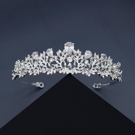 New fashion zircon hair accessories bohemian retro crown prom dress accessories bridal jewelry NHHS211438's discount tags