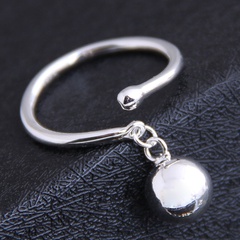Koreanische neue mode süße OL ball anhänger offenen ring yiwu nihaojewelry großhandel