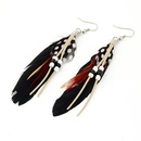 Korean fashion beaded feather earrings nihaojewelry wholesalepicture12