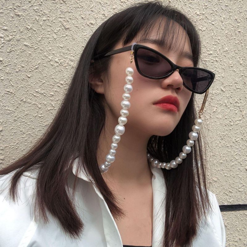 Europische und amerikanische grenz berschreitende kreative Schmuck mode einfache trend ige Frauen armbnder Perlen brillen kette