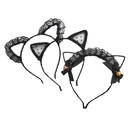 New fashion sexy lace bells cat ears bow tie cheap headband wholesalepicture10
