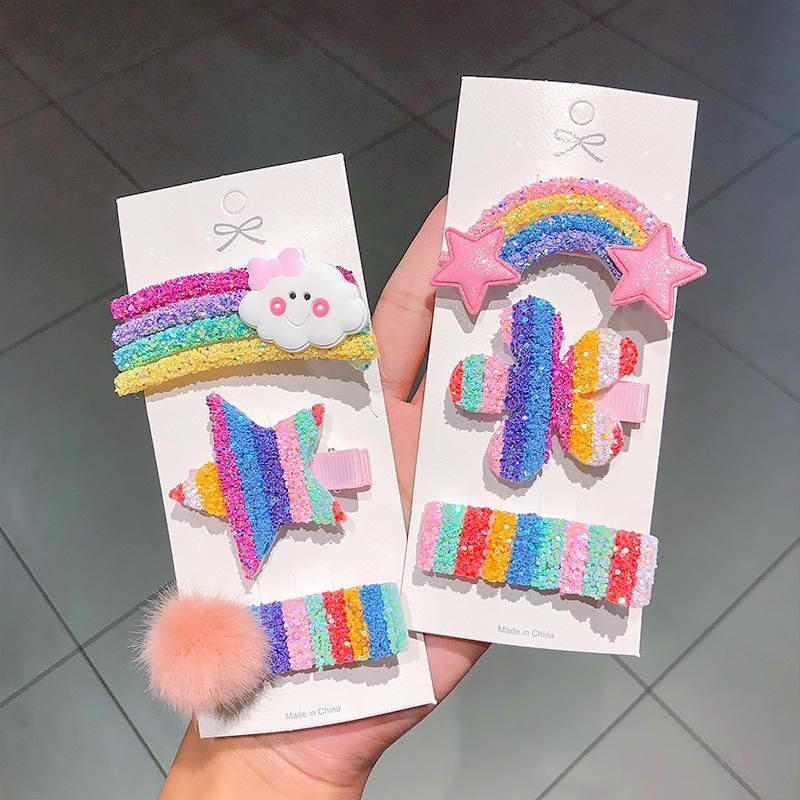 rainbow hair accessories