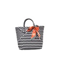 Nueva bolsa tejida de moda bolsa de compras bolsa bolsa femenina cesta de verduras bolso simple bolsa de paja hecha a mano de gran capacidadpicture25