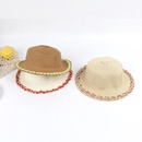 Children adult hat sunscreen beach hat straw hat sun hatpicture16