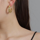 New simple metal earrings simple Cshaped geometric earringspicture14