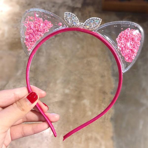 Korean children cute cat ears cheap headband wholesale