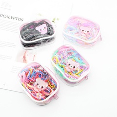 Korean disposable hair ring cartoon children's colorful rubber band rubber band head rope headdress hair accessories
