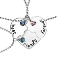 New fashion good friend threepiece Best FriendsForever love accessories necklacepicture15