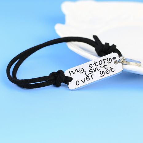 Mode hommes lettres bracelet en gros alliage bracelet d'inspiration nihaojewelry's discount tags