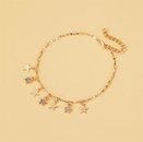 summer  new fashion beach wind star pendant anklet  wild fivepointed star tassel anklet nihaojewelry wholesalepicture9