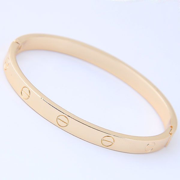  fashion new simple metal simple female bracelet nihaojewelry wholesale NHSC216232