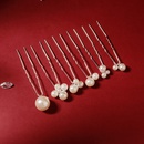moda nueva horquilla de perlas irregulares conjunto coreano dulce simple pinza de pelo al por mayorpicture8