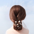moda nueva horquilla de perlas irregulares conjunto coreano dulce simple pinza de pelo al por mayorpicture9