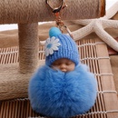 hotsale fashion new quality cute sleeping doll fur ball key ring Meng baby coin purse key pendant wholesalepicture41
