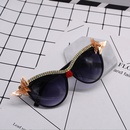 fashion new hot sale Metal Butterfly Diamond Cat Eye Magnetic Sunglasses Women Vintage Carved Sunglasses Wholesalepicture14