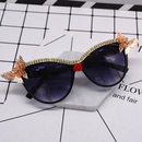 fashion new hot sale Metal Butterfly Diamond Cat Eye Magnetic Sunglasses Women Vintage Carved Sunglasses Wholesalepicture16