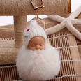 hotsale fashion new quality cute sleeping doll fur ball key ring Meng baby coin purse key pendant wholesalepicture53