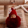 hotsale fashion new quality cute sleeping doll fur ball key ring Meng baby coin purse key pendant wholesalepicture56