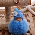hotsale fashion new quality cute sleeping doll fur ball key ring Meng baby coin purse key pendant wholesalepicture57
